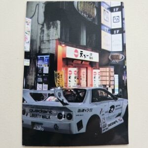 Liberty Walk Nissan Skyline R34 Street Scene Custom Magnet